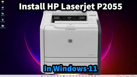  Load firmware using the Pre-Boot menu when recovering a printer | HP LaserJet Enterprise printer. Installing an HP Printer using the Windows Print Driver. 2. Download the latest drivers, firmware, and software for your HP LaserJet P2055 Printer series. This is HP’s official website to download the correct drivers free of cost for Windows and Mac. 